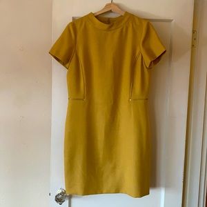 Tahari Vintage-inspired yellow dress
